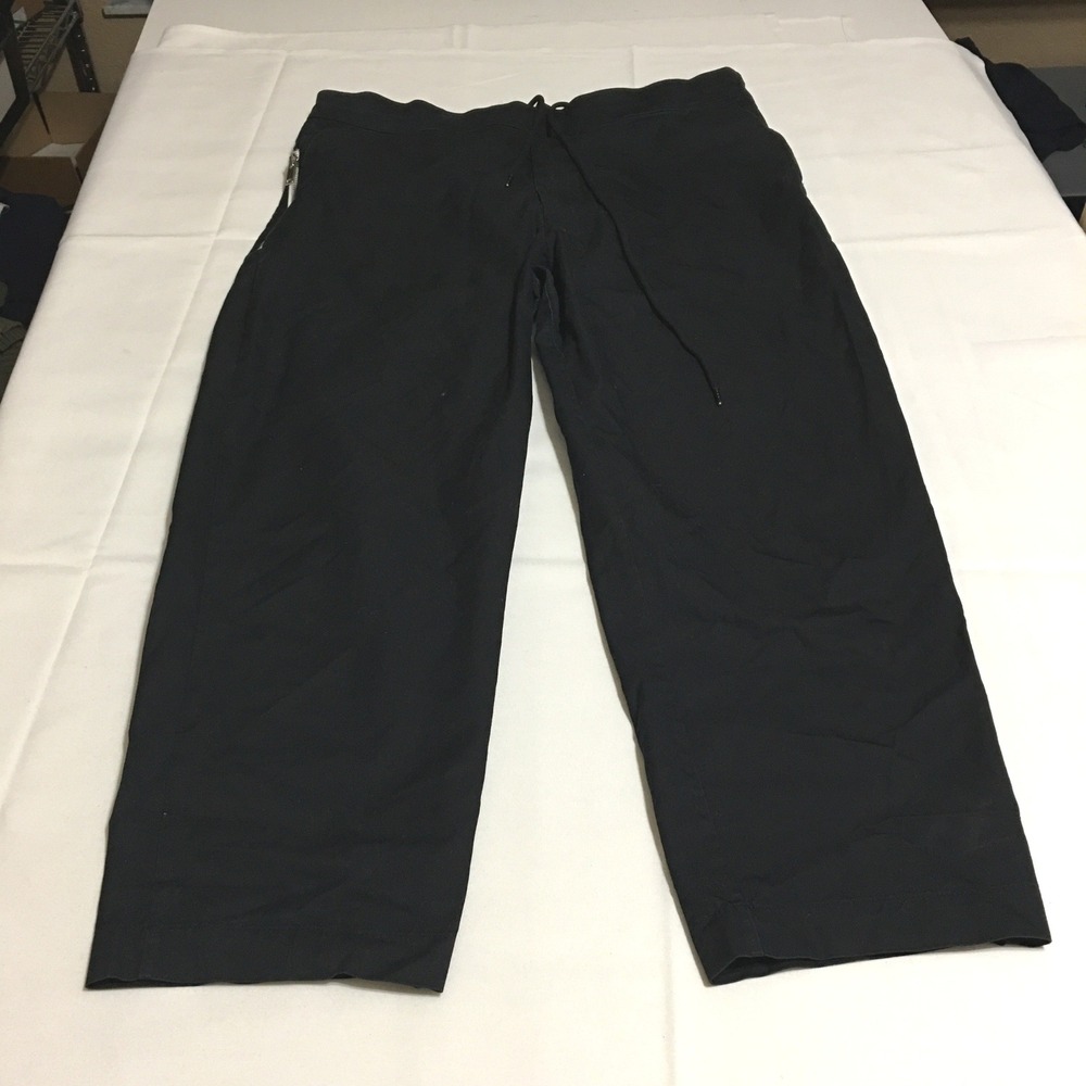 Nike Sportswear Essentials Mens Woven Unlined Crop Pants Size 36 Black